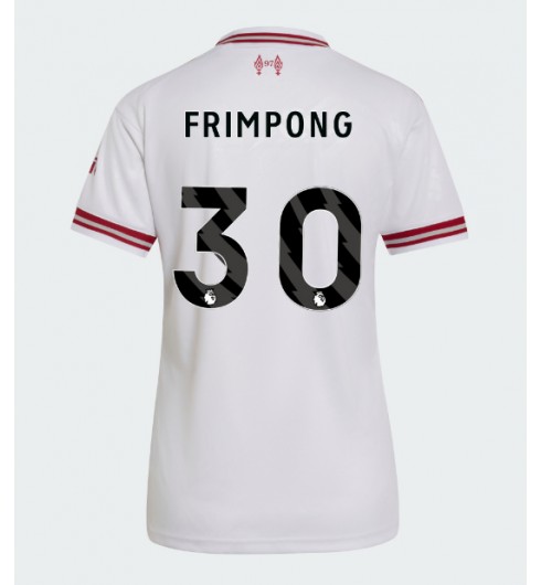 Liverpool Jeremie Frimpong #30 Bortedrakt Dame 2026-27 Korte ermer Liverpool Jeremie Frimpong #30 Bortedrakt Dame 2026-27 Korte ermer